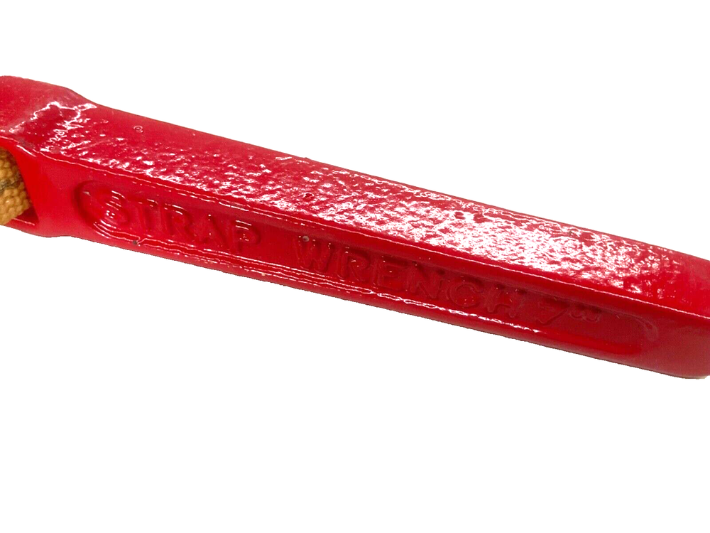 7” ADJUSTABLE STRAP WRENCH, 12” LONG STRAP