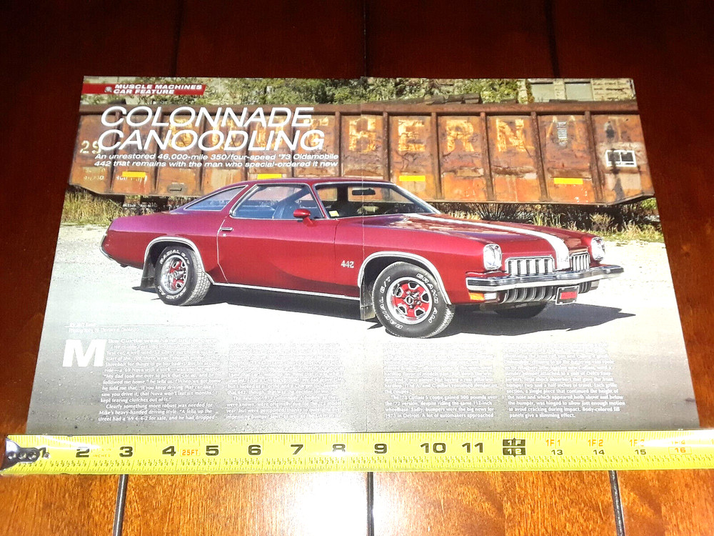 1973 OLDSMOBILE 442 ORIGINAL 2017 ARTICLE