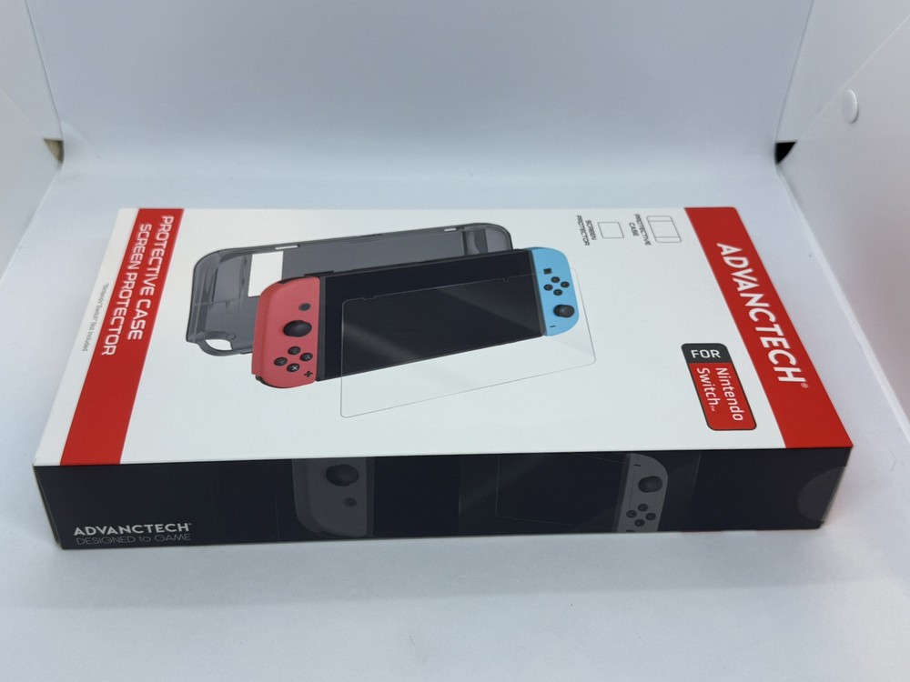 Advanctech Protective Case And Screen Protector For Nintendo Switch