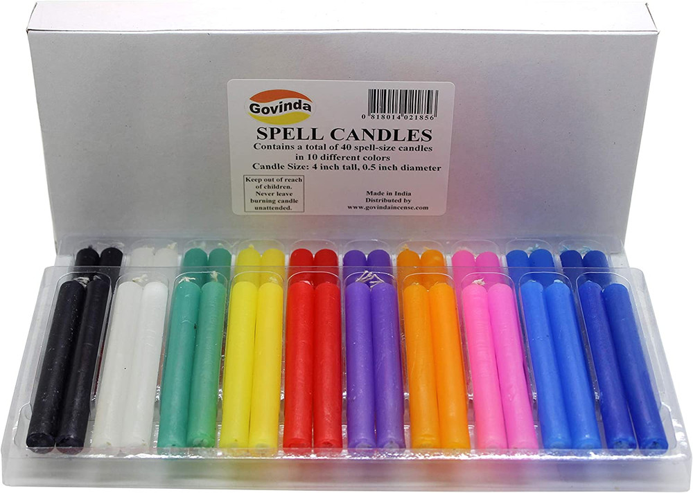 Spell Candles (40 Pack) - 4" X 1/2"