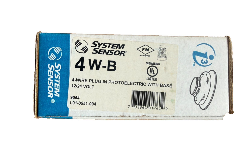 System Sensor 4W-B Smoke Detector 4-Wire -