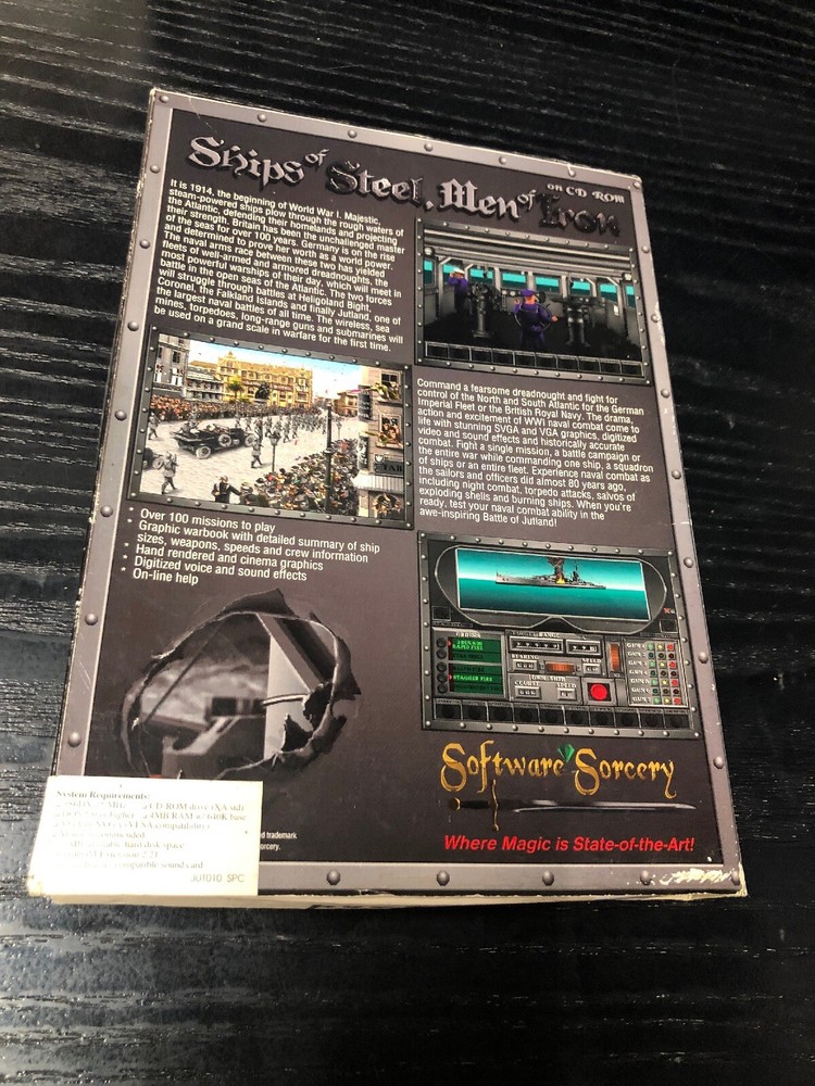 Jutland Software Sorcery CD-ROM IBM PC