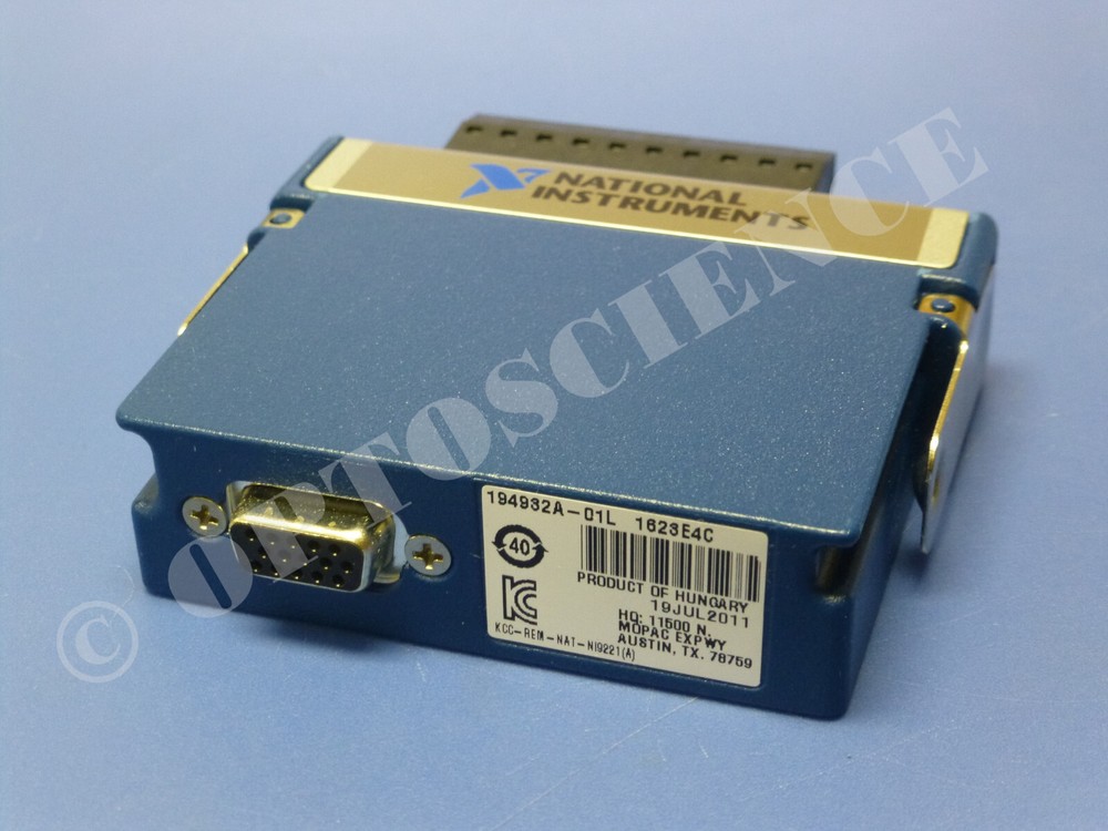 National Instruments NI 9221 cDAQ Analog Input Module, ±60 V
