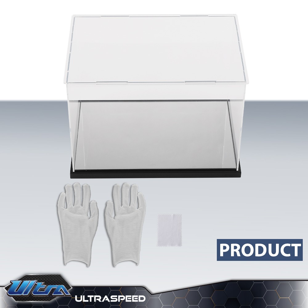 Clear Single Boxing Glove Horizontal Display Case