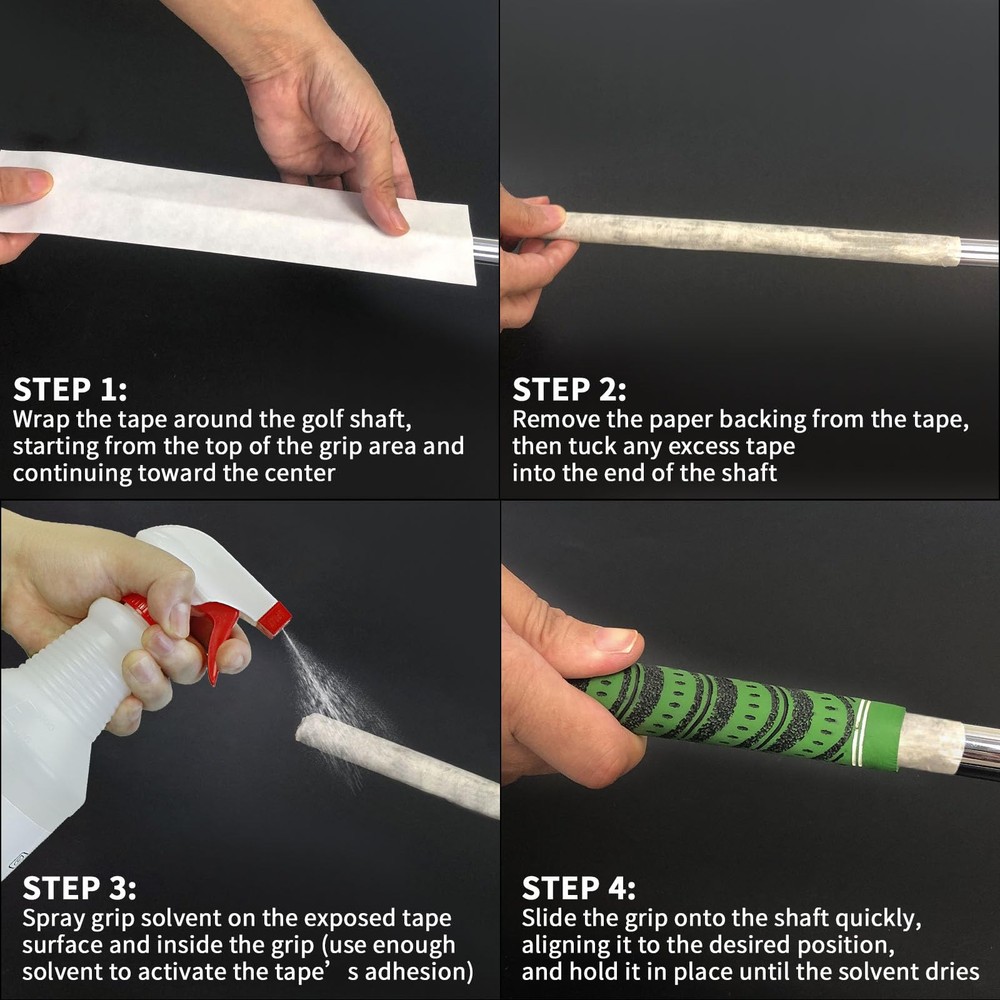 Crestgolf Professional Golf Grip Solvent 32 OZ 32oz, Solvent-32OZ