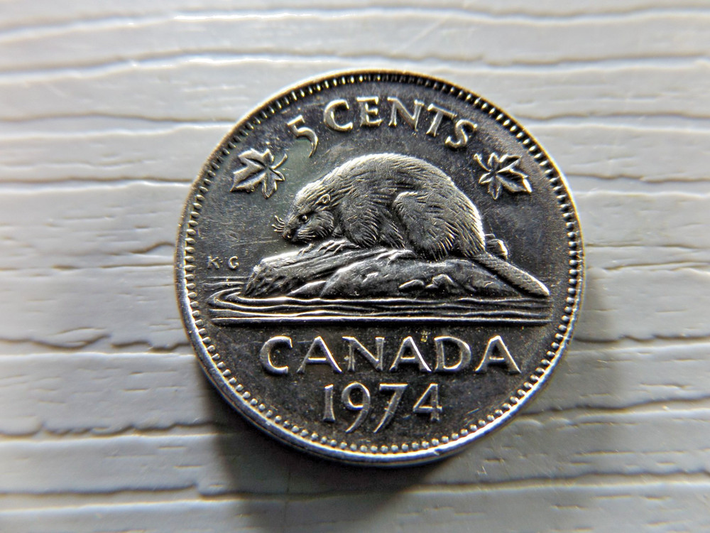 CANADA 1974 5 Cents