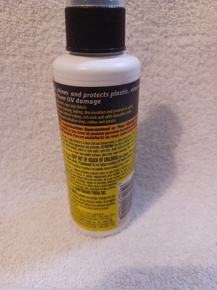 ArmorAll Protectant Original 4oz Bottle Spray A-136