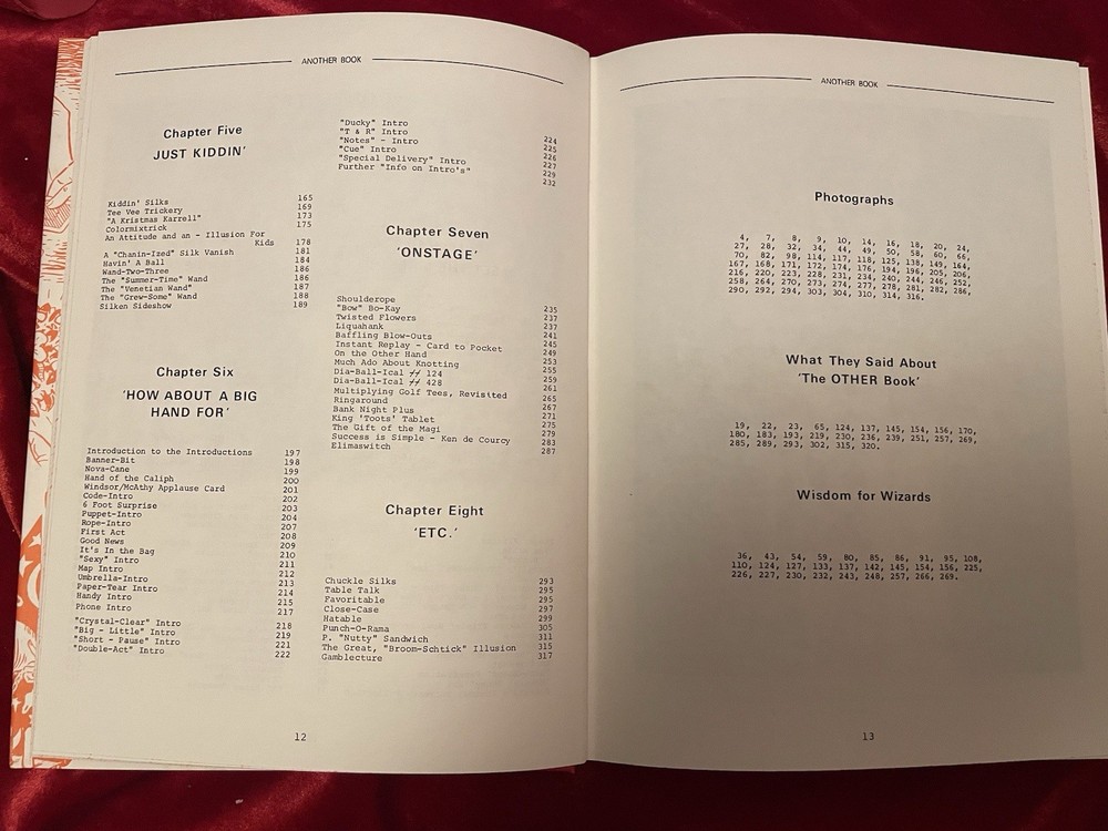 Vintage Magic Tricks Book Karrell Fox Another Book