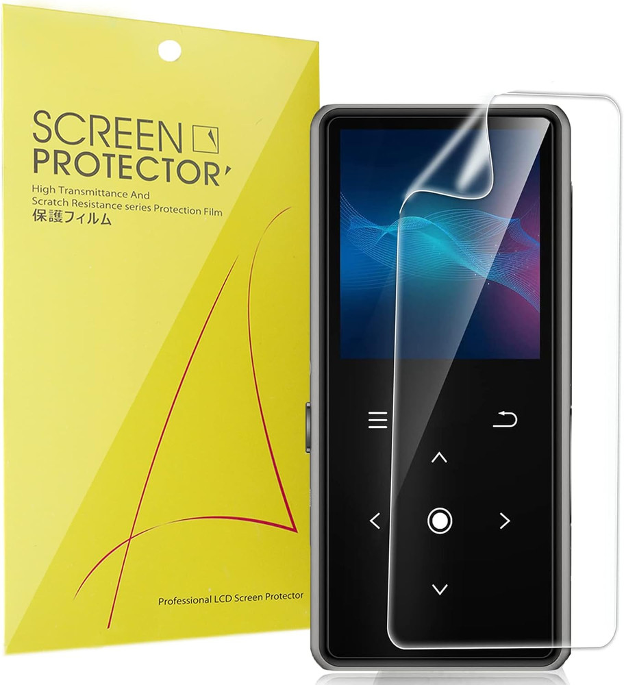 Compatible for Aimoonsa B27 MP3 Player Screen Protector, [6 Pack] Full Coverage