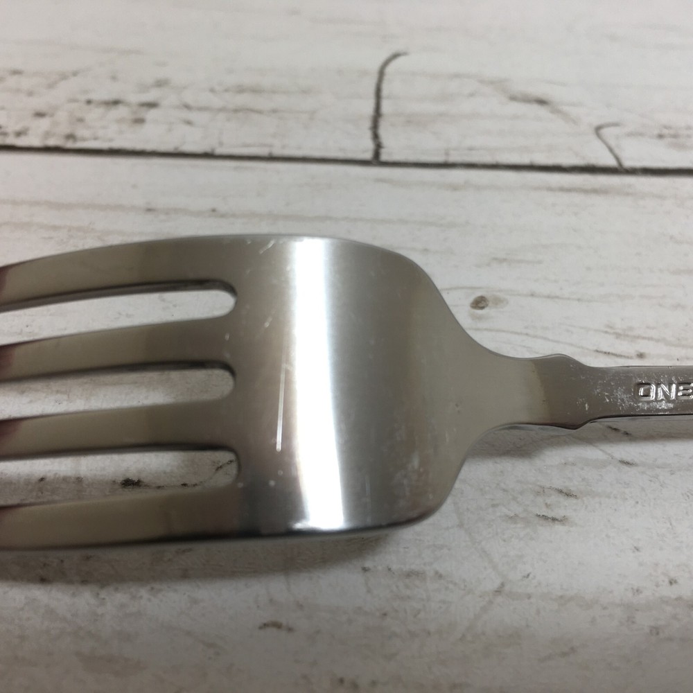 Oneida Cube American Colonial Stainless Flatware Fork x1 7 1/4" A