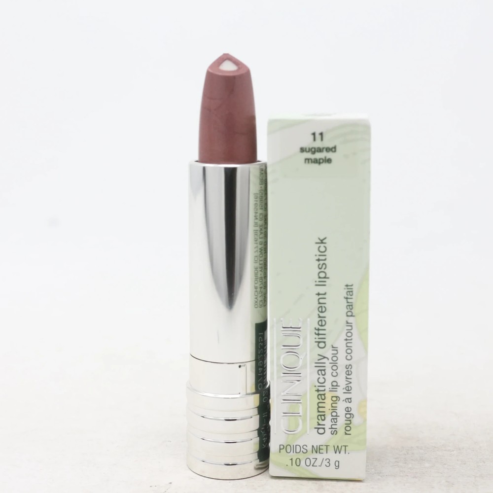 Clinique Dramatically Different Lipstick, 11 SUGARED MAPLE, 0.1 oz/3 g NIB