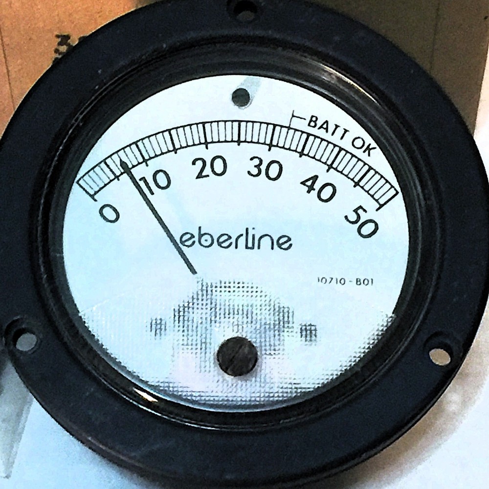 EBERLINE 10710-B01 BATTERY PANEL METER