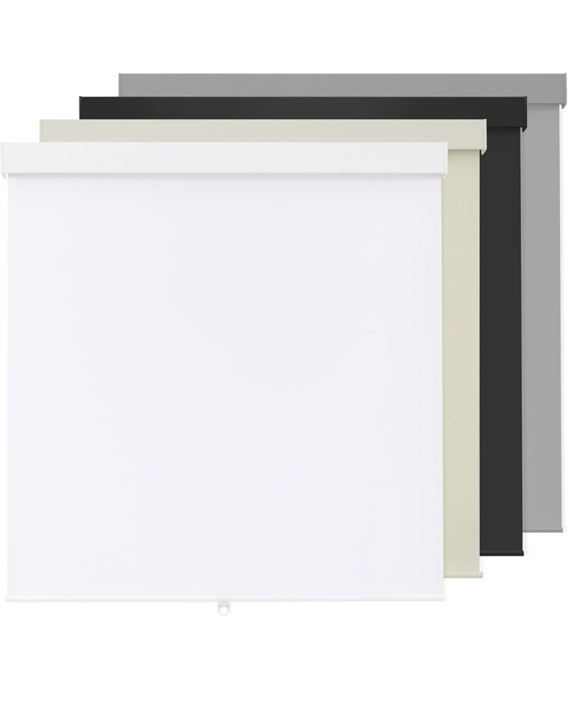 Roler blinds for windows, 27”X 72”, White