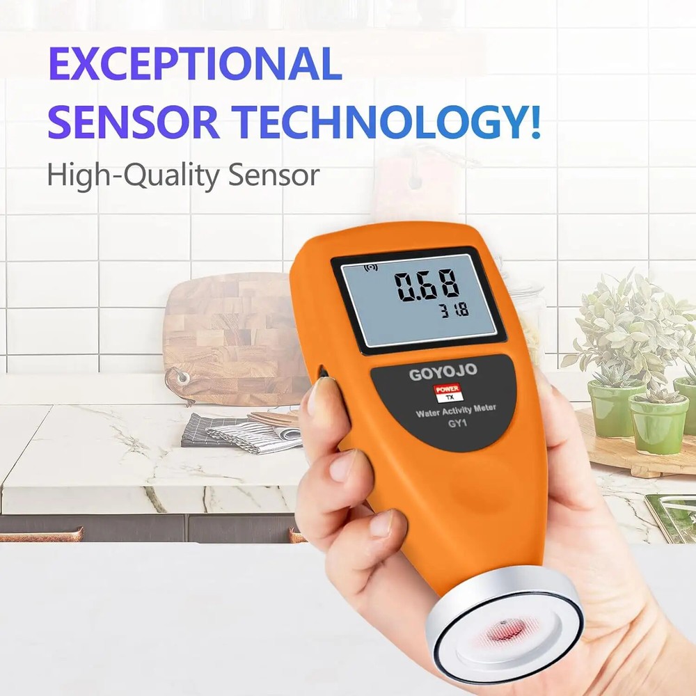 Smart Bluetooth Water Activity Meter Tester for Jerky & Dried Fruit