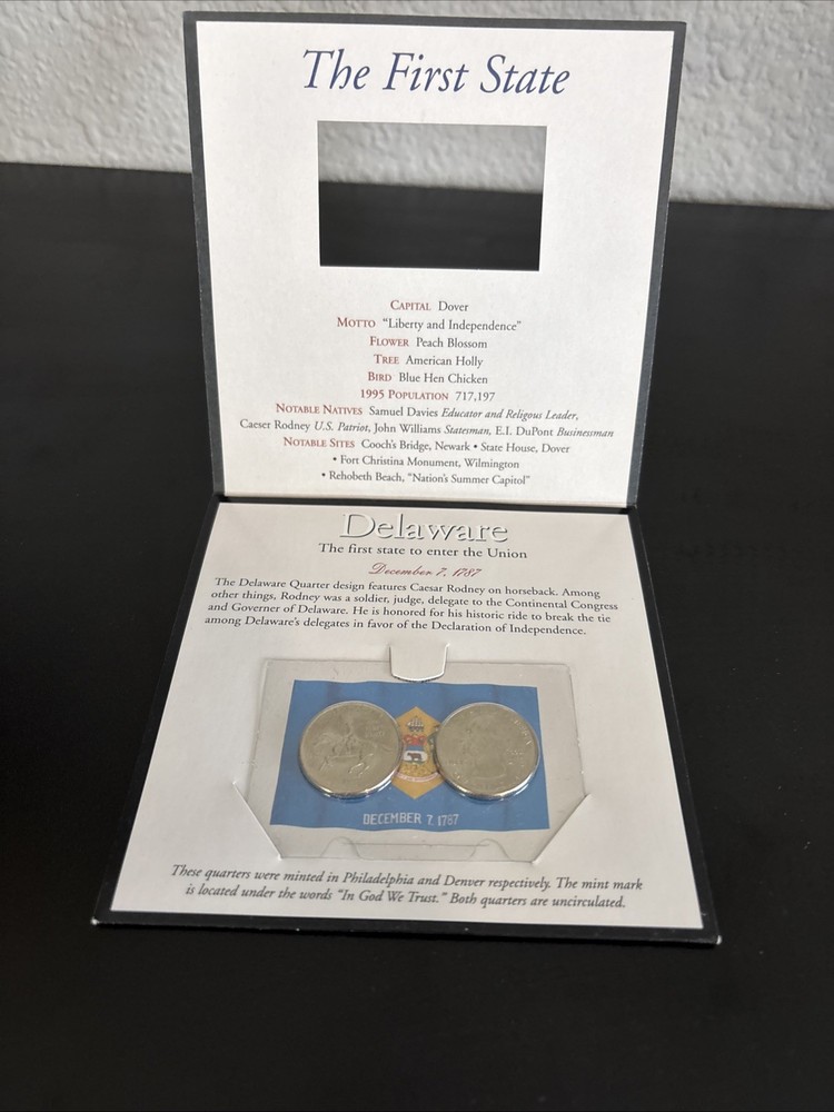 US Minted Quarter Dollar Numbered Set New Sealed