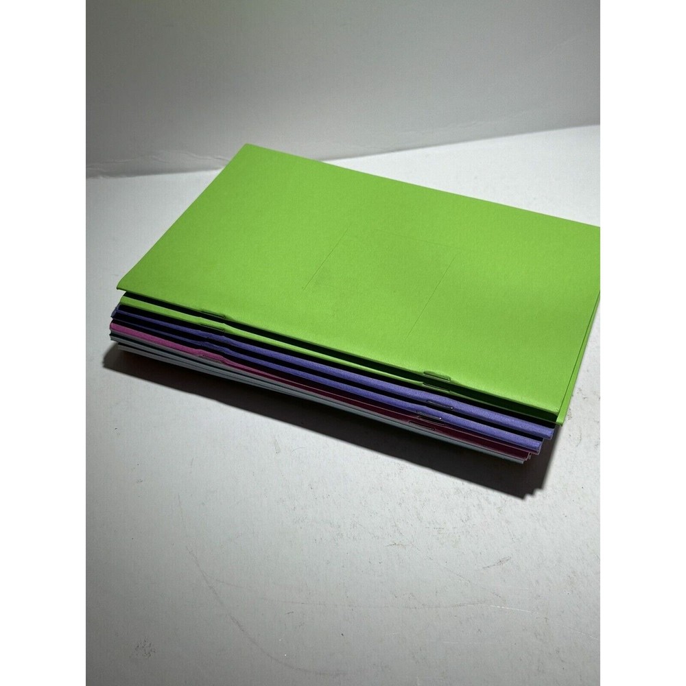 5x7 Multicolored Sketch Notebooks Pack of 12