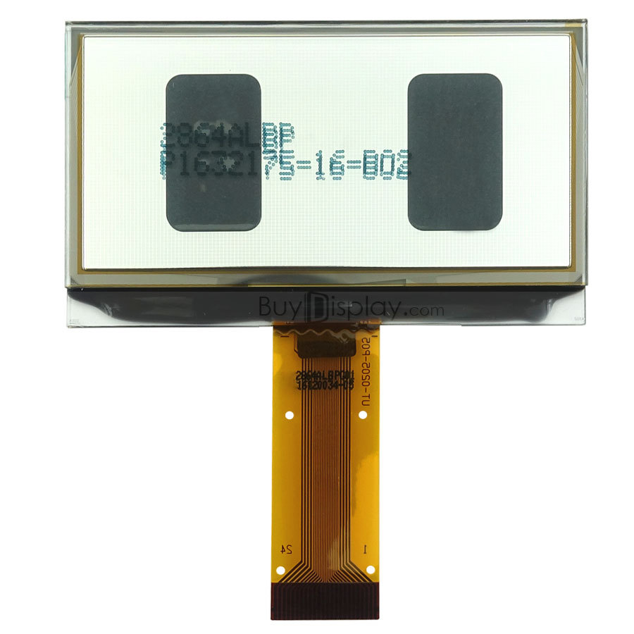 White 2.4" inch Graphic OLED Display,128x64 Serial SPI,I2C,SSD1309 w/Tutorial