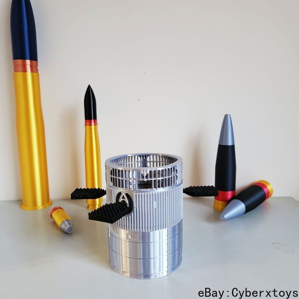 1:100 SpaceX Starship Rocket Model DIY Pen Container Tool Box Desktop Storage