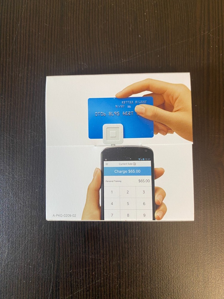 Square Credit Card Reader 1/8" Headphone Jack For Iphone & Android Payment