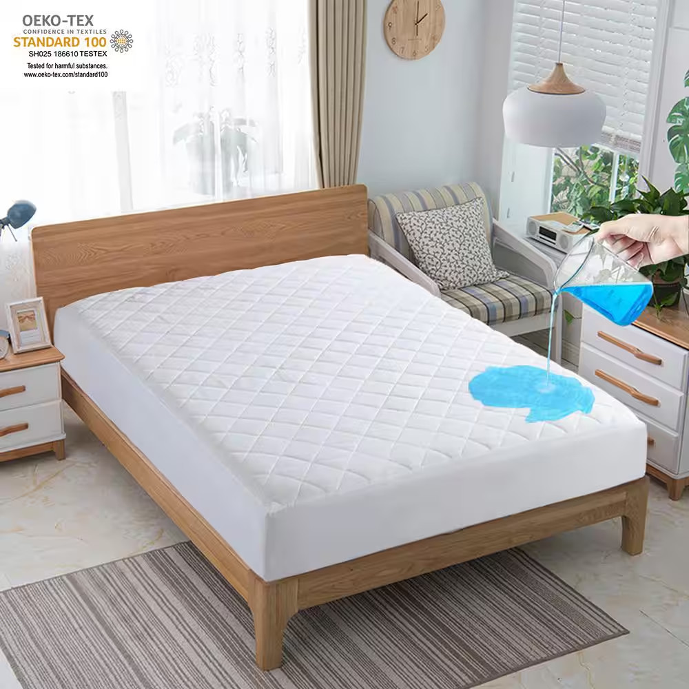 Quilted Fitted King Waterproof Mattress Protector