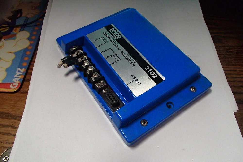 Telog Recorder, Model 2102-42 CURRENT LOOP RECORDER, WITH RS-232