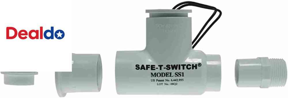 Safe-T-Switch 97632 Condensate Overflow Switch, Easy Access, Includes 3/4" Adapt