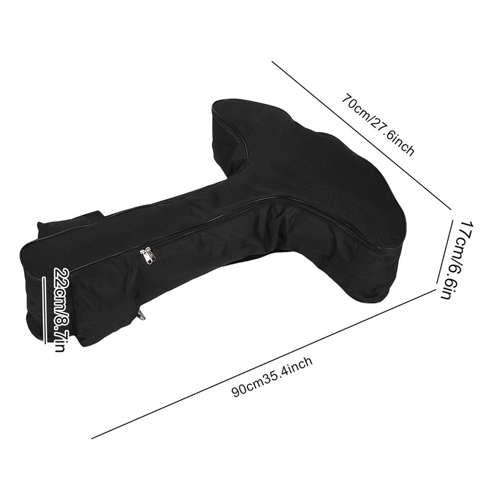 TShaped Bow Case Canvas Compound Bow Case Crossbow Protective Bag Soft Crossb...