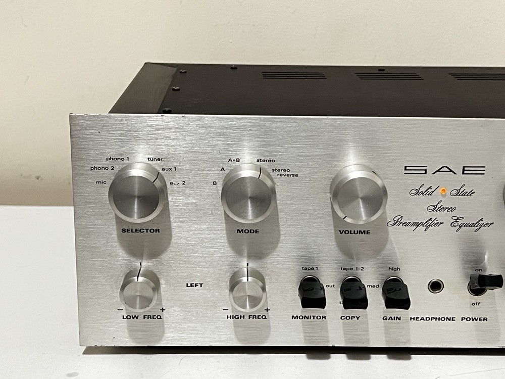 SAE Mark 1 One Preamplifier