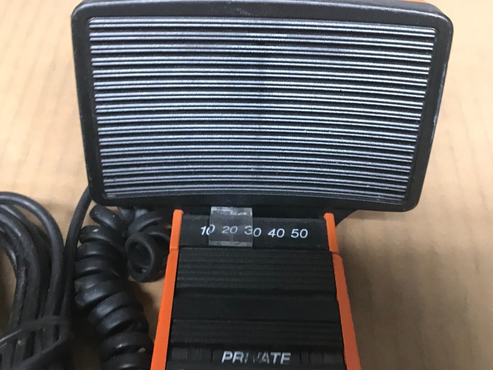 Vintage Stentofon Intercom Unit - Orange - Excellent Condition