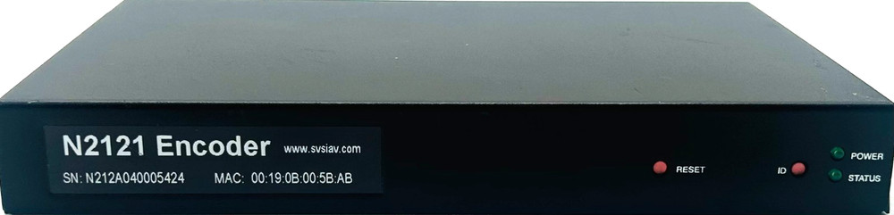 SVSI N2121 ENCODER AV OVER IP TRANSMITTER NETWORK