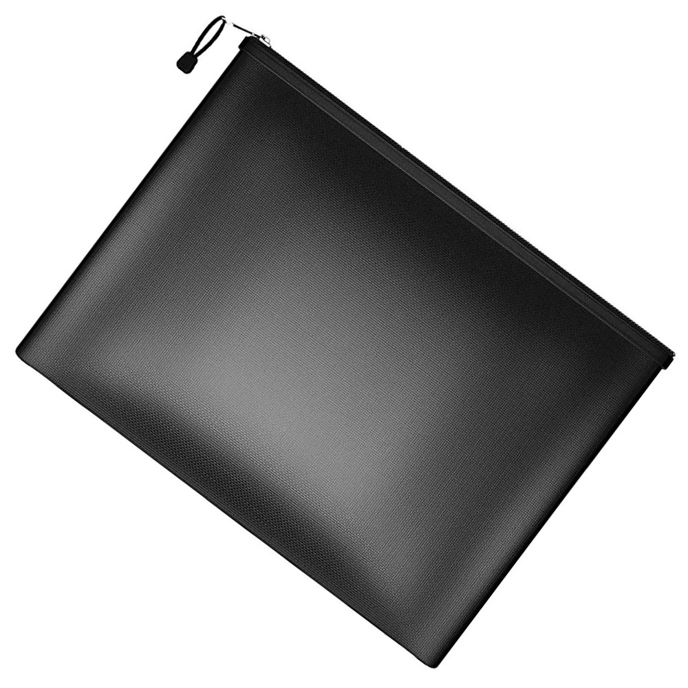1 PC Fireproof Waterproof Document Envelope File Folder Cash Pouch Document Bag