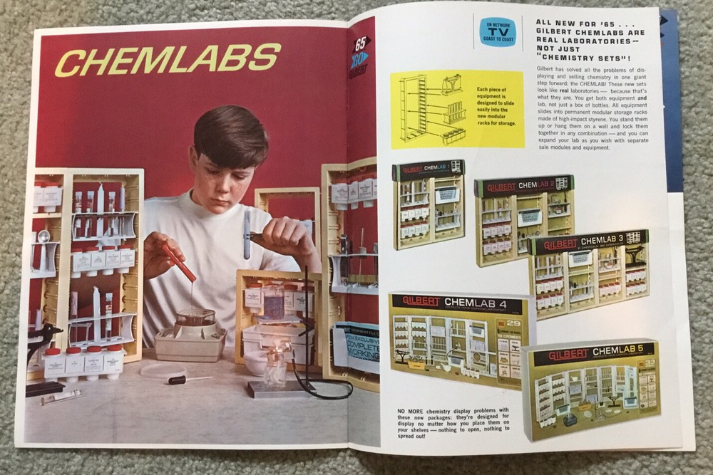 A.C. Gilbert 1965 Toy Catalog