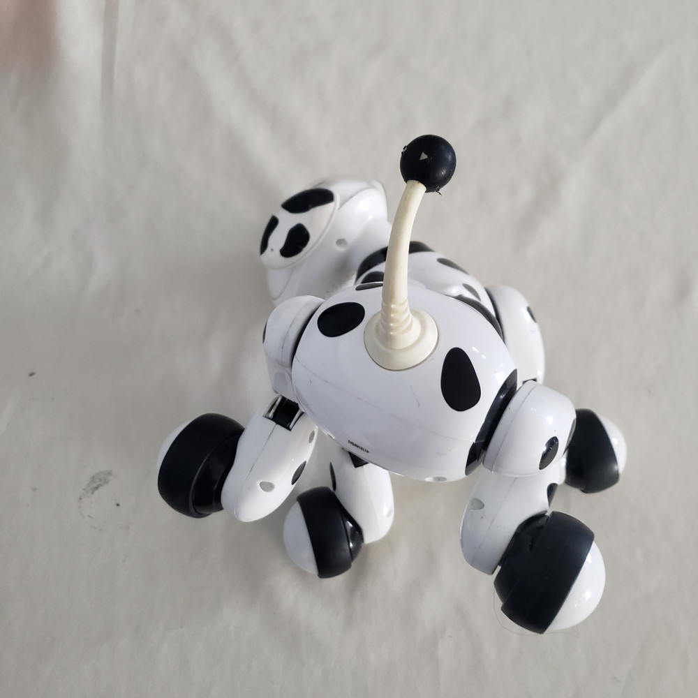 Zoomer SPINMASTER Interactive Black & White Robot Dalmatian Dog VIDEO