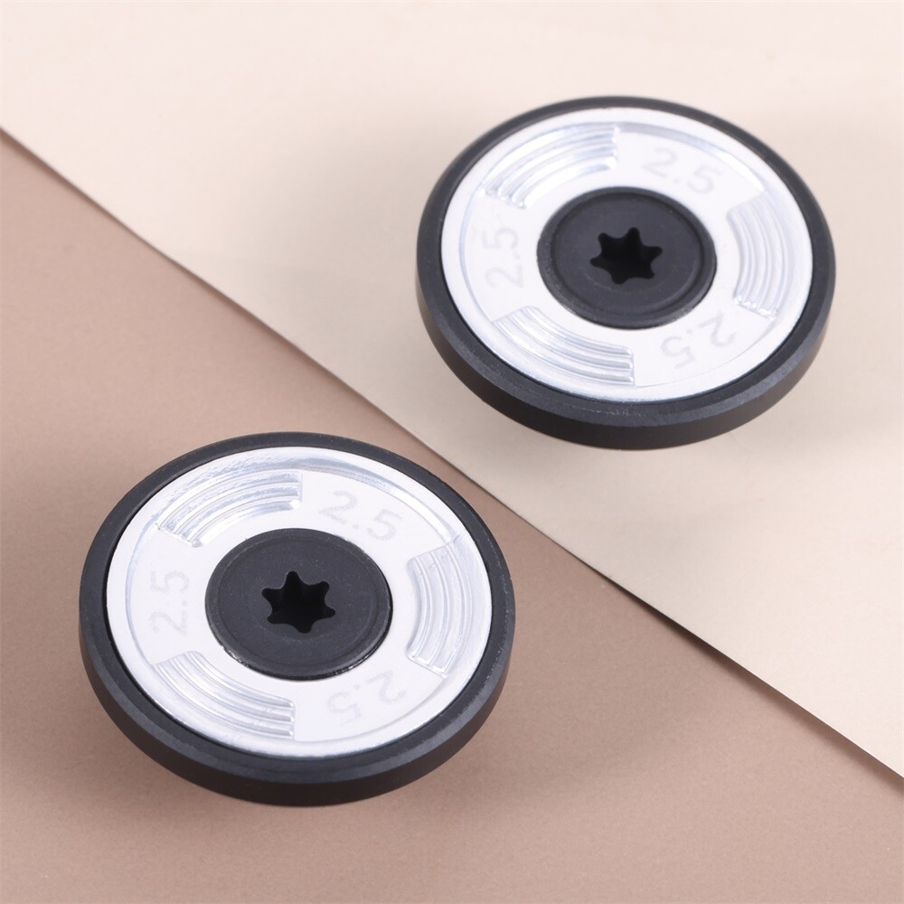 2Pcs Silver Golf Weights TP RESERVE-