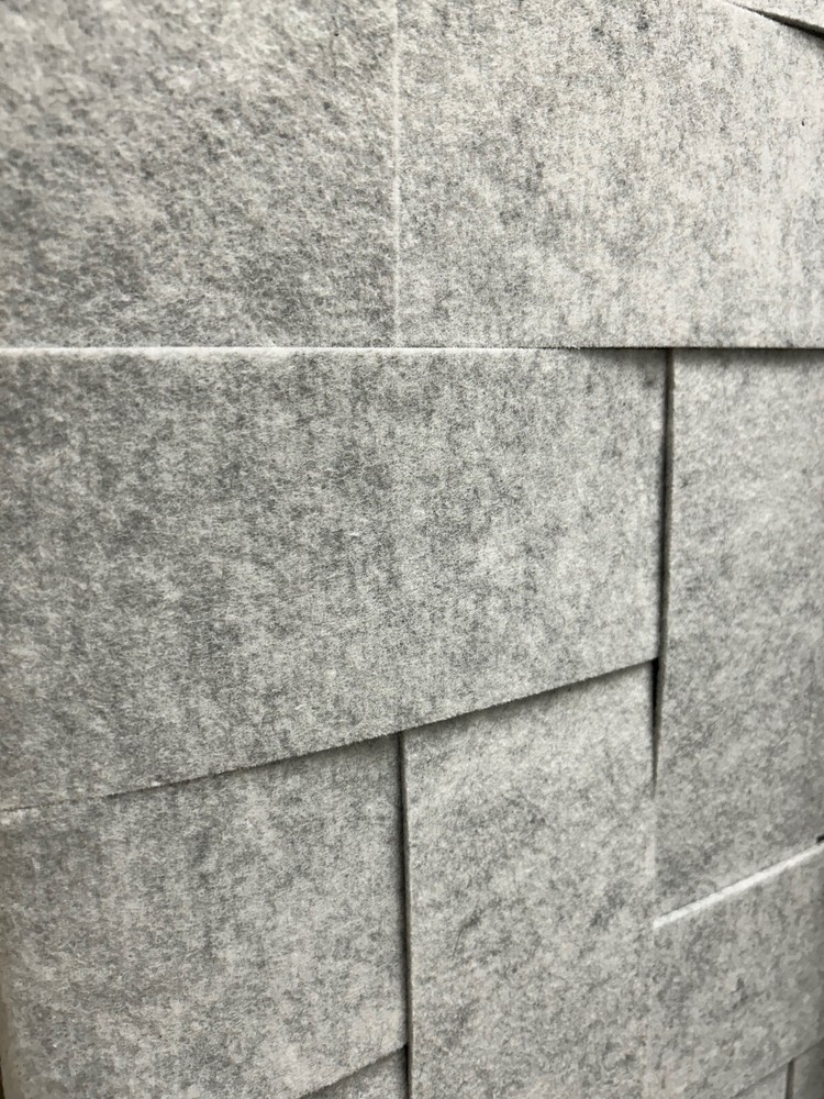 Polyester Felt Twill Weave Acoustic Panel