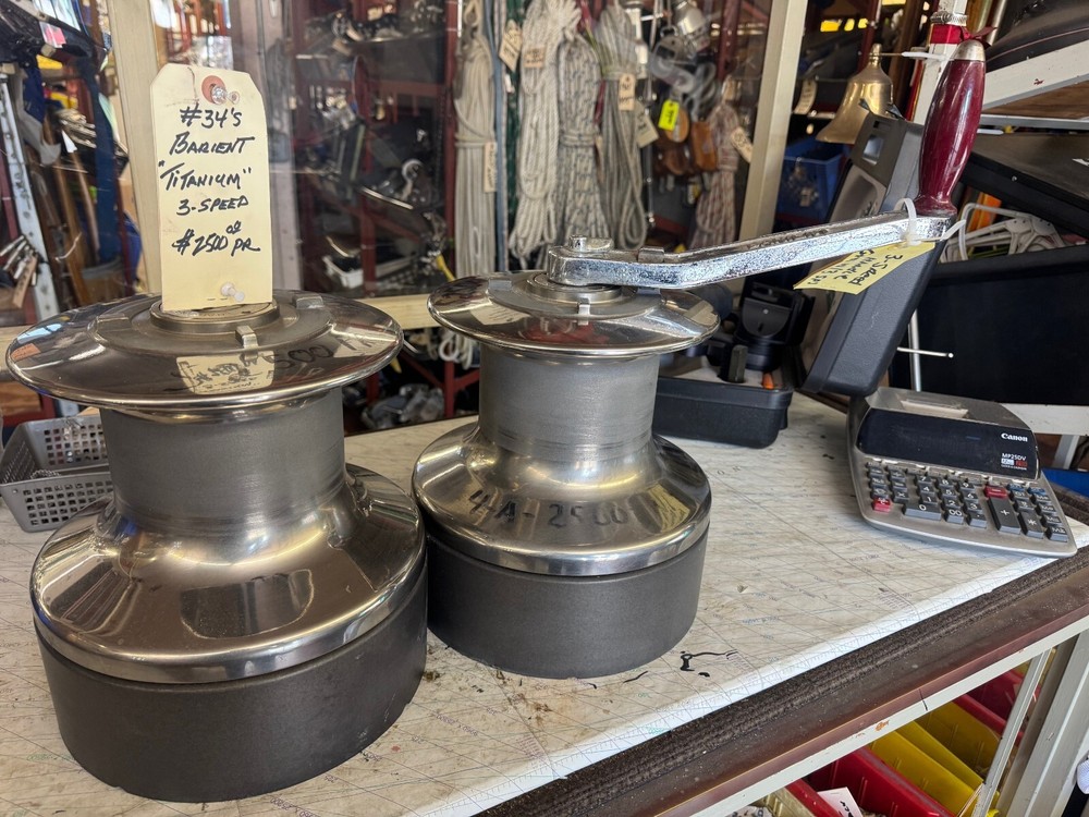 BARIENT TITANIUM WINCH SETS
