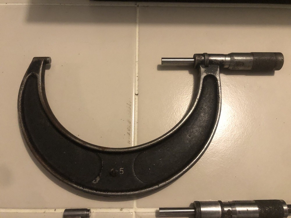 5 PIECE SLOCOMB MICROMETERS SET