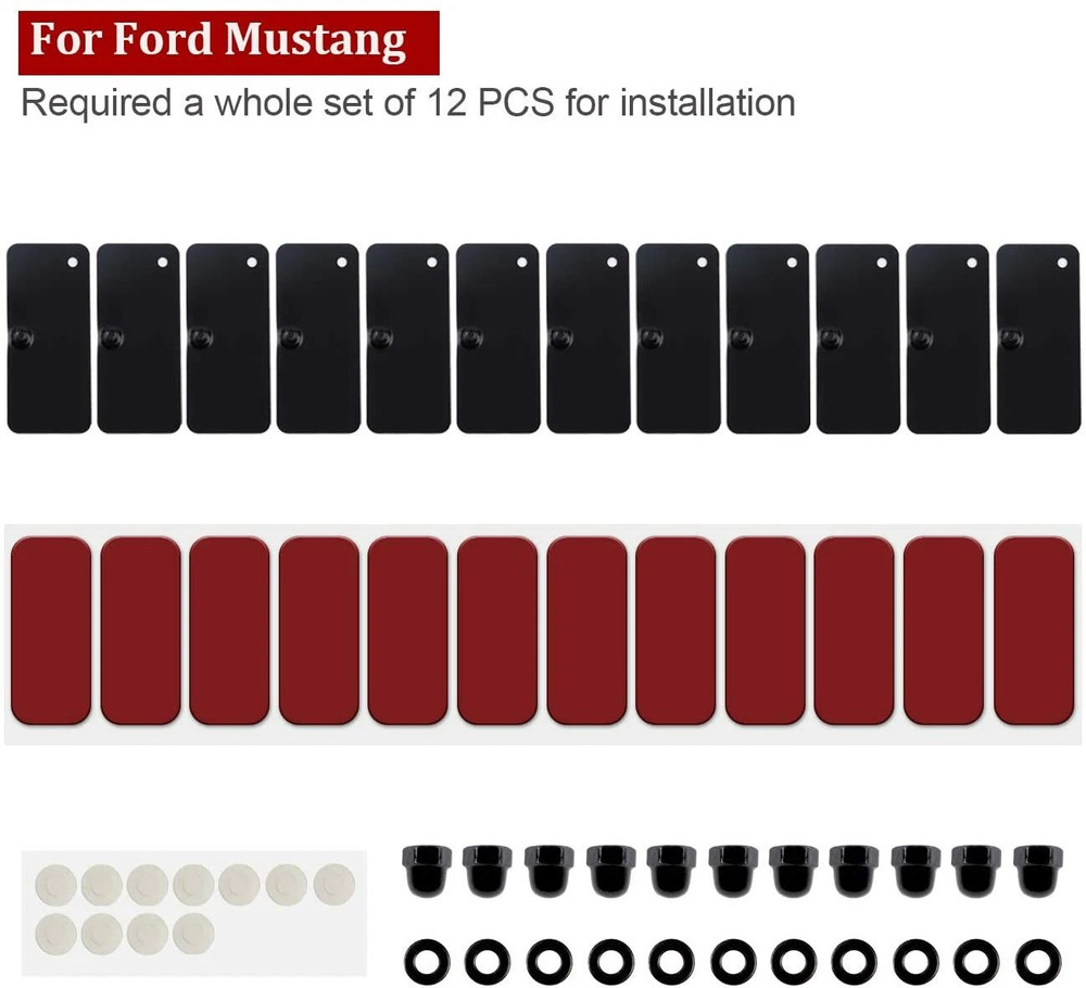 Window Louver Replacement Hardware Double Sided 3M Mounting Installation Kit