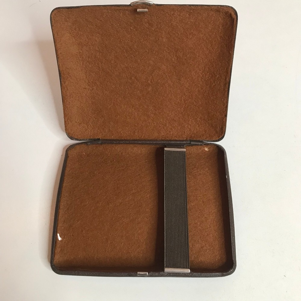 Hard Leather Vintage Cigar Case