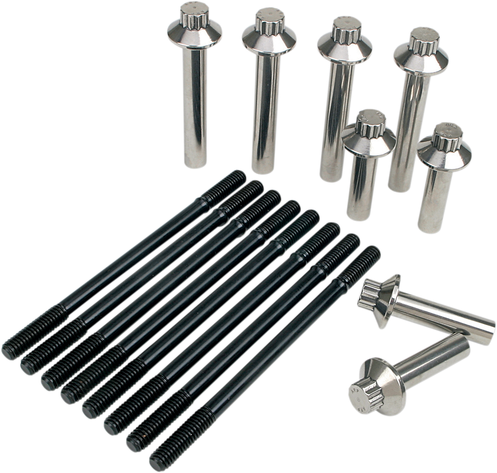 Feuling Engine Cylinder Stud and Head Bolt Kit for HD Heritage Softail 1991-2017