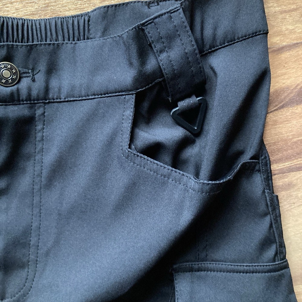 Tactical Series Medium Black Elastic Back Pants