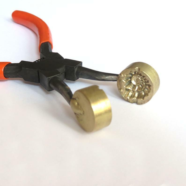 Ammonite Lampwork Press Mashers - Lampwork Tool