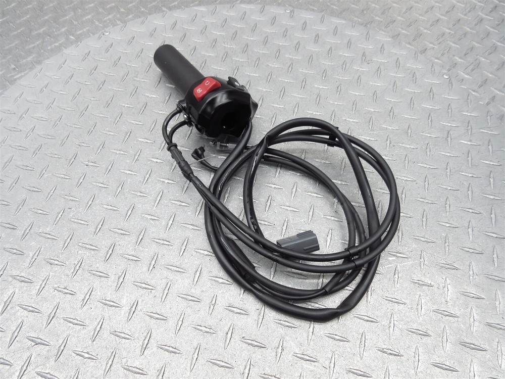 2014 09-20 Triumph Thunderbird Right Handlebar Control Switch Throttle Cable OEM