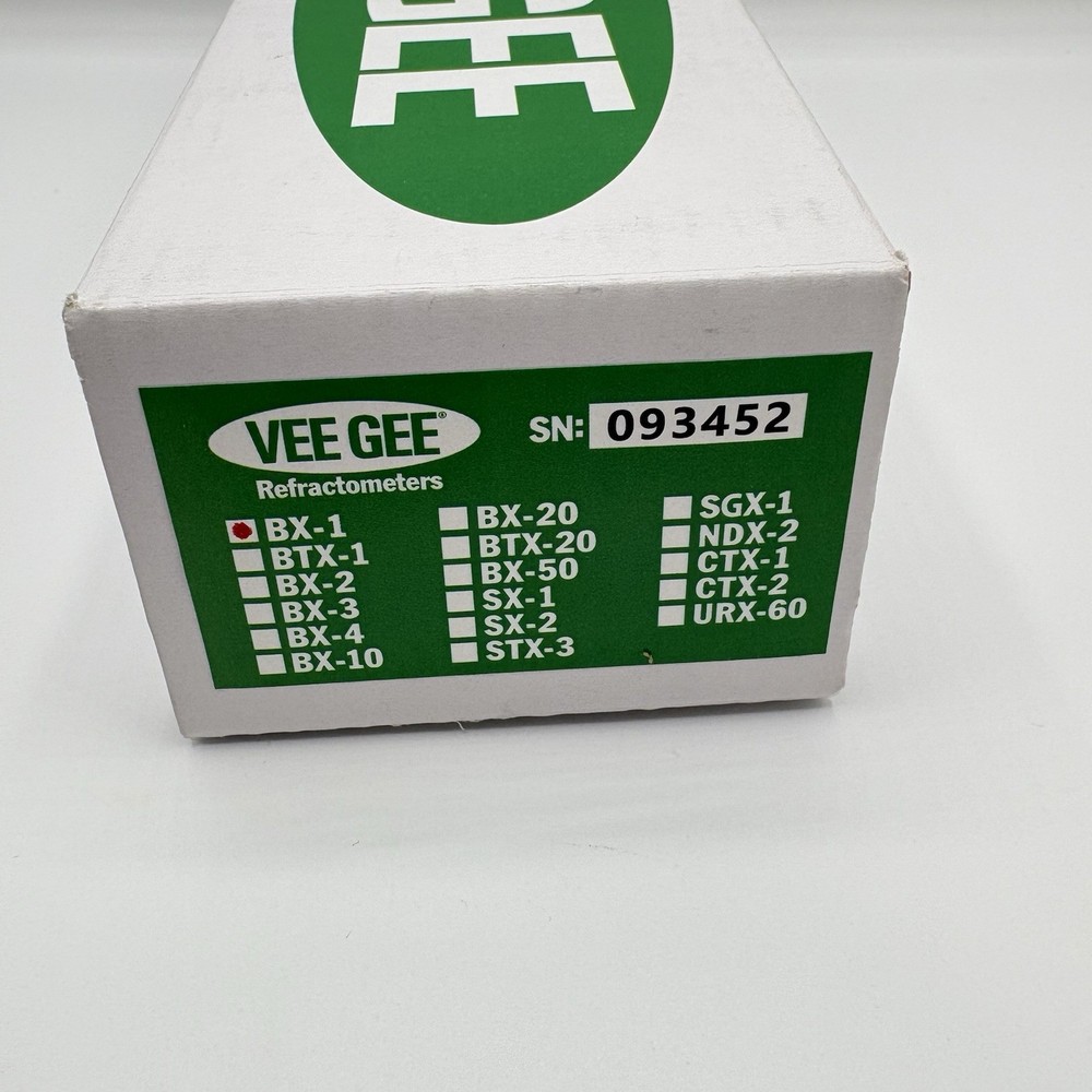 Vee Gee Scientific Handheld Salinity Refractometer