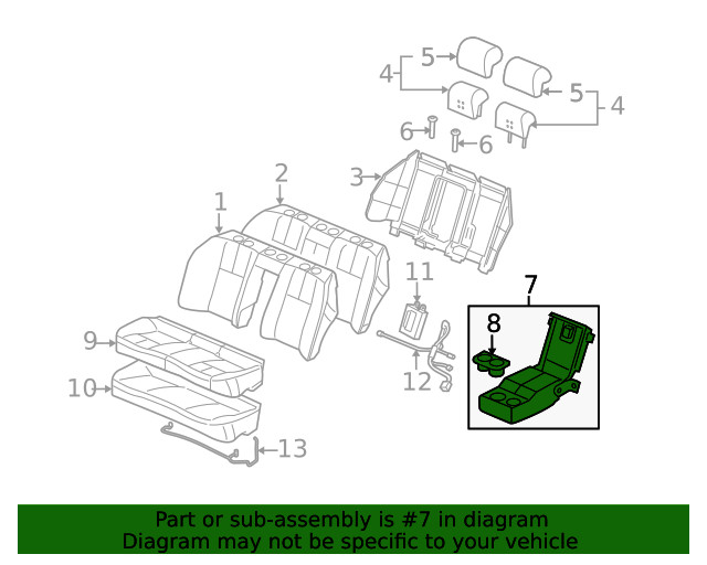 Genuine GM Armrest 88993911