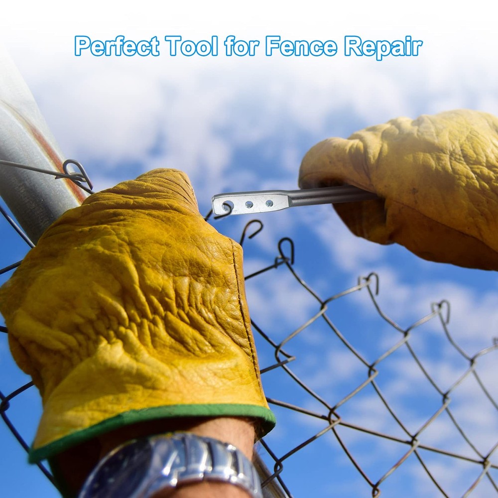 2 Pack 3 Hole Wire Twister Multi-Functional Bender High-tensile Tool...