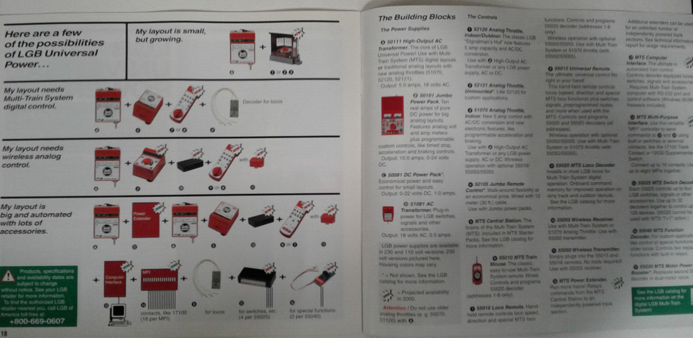 LGB NEW ITEMS 1999 CATALOG
