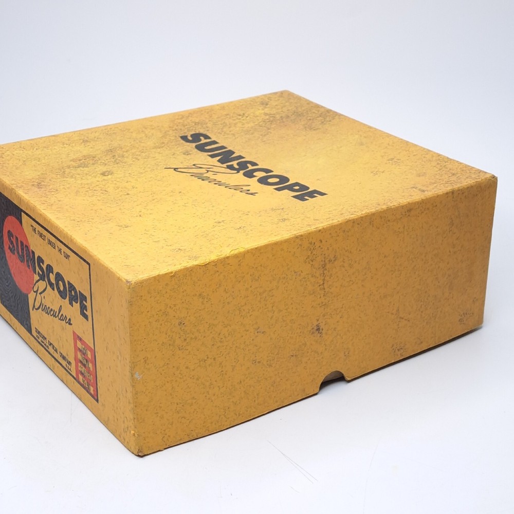 AS/IS EMPTY Vintage Sunscope Binoculars BOX Replacement
