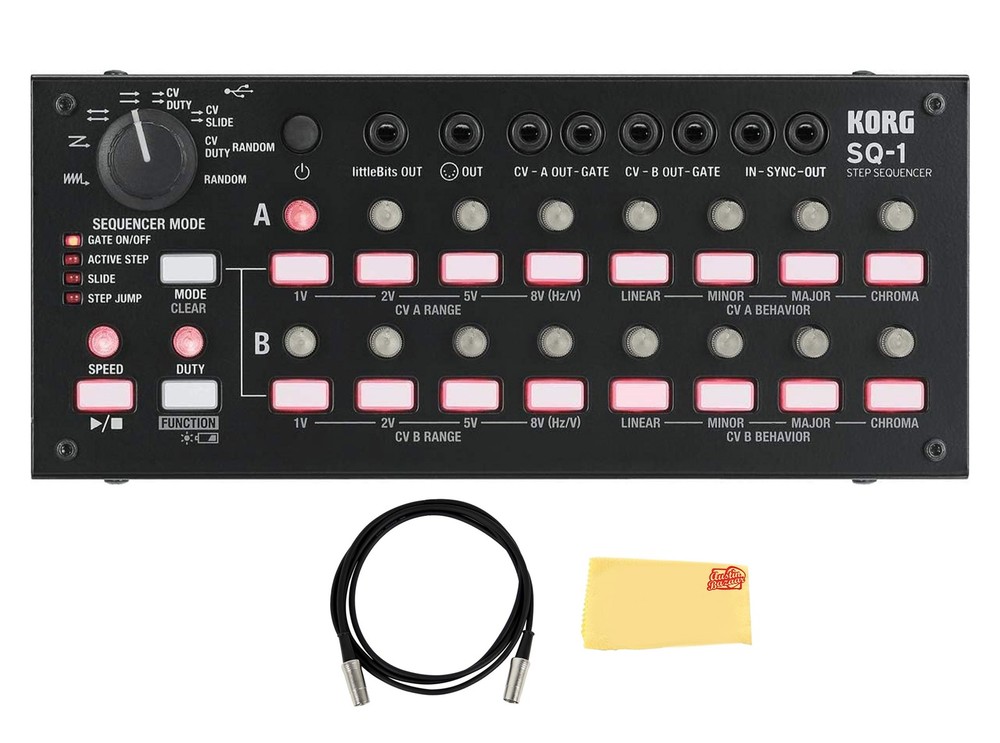 Korg SQ-1 Step Sequencer w/ MIDI Cable