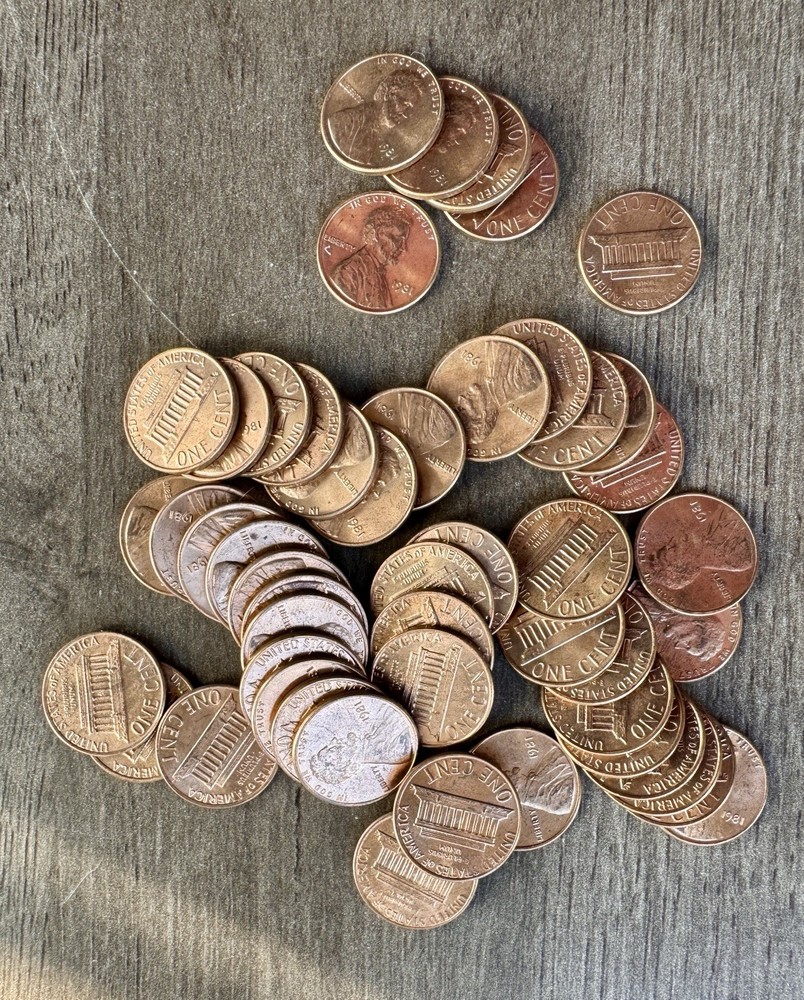 1981-P Lincoln Cent Roll Brilliant Uncirculated
